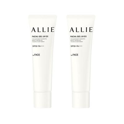 Chrono Beauty Facial Gel 60 г SPF50+PA++++ 2 упаковки водостойкого солнцезащитного средства