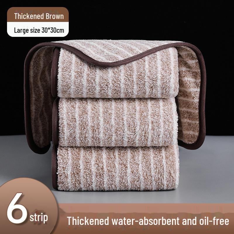 Антипригарное безворсовое кухонное полотенце для мытья посуды с маслом - высокоабсорбирующее чистящее полотенце