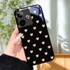 Для Realme GT7 5G Чехол Роскошный Чехол с Рисунком Закаленное Стекло Чехол для Телефона Для Realme GT 7 Fundas Жесткий PC Ударопрочный Корпус Бампер