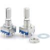 5PCS 5Pin with Push Button 20 Position Coding Switch Digital Potentiometer EC11 Rotary Encoder