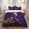 3Pcs Cyberpunk Warrior Bedding Sets For All Sizes New 3D Printed Bed Cover Comforter Duvet Cover Pillowcase Bedroom Decoration