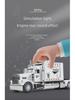 Модель трактора Peterbilt 389 Alloy в масштабе 1/24 со звуком и светом, инерционный механизм - детская подарочная игрушка