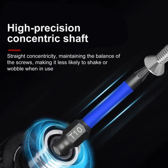 Набор магнитных ударных гайковертов 46 шт. Высокопрочный, устойчивый к ржавчине, широко используемый, переходники для торцевых головок, гайковерты для барашковых гаек, набор сверл