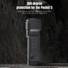 Защитный чехол 2-в-1 для объектива стабилизатора и экрана для DJI Osmo Pocket 3 Кейс для хранения для DJI Osmo Pocket 3 Аксессуары для ручных стабилизаторов