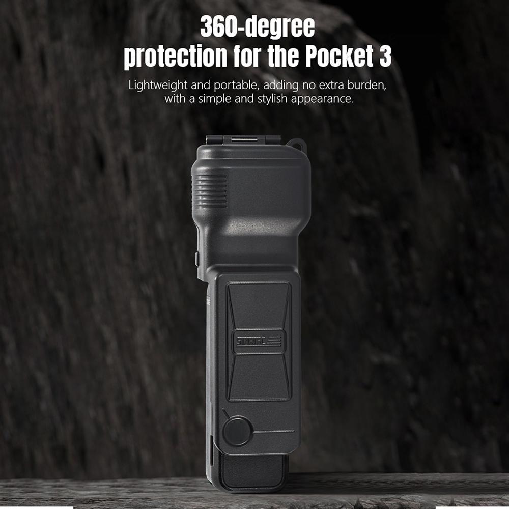 Защитный чехол 2-в-1 для объектива стабилизатора и экрана для DJI Osmo Pocket 3 Кейс для хранения для DJI Osmo Pocket 3 Аксессуары для ручных стабилизаторов