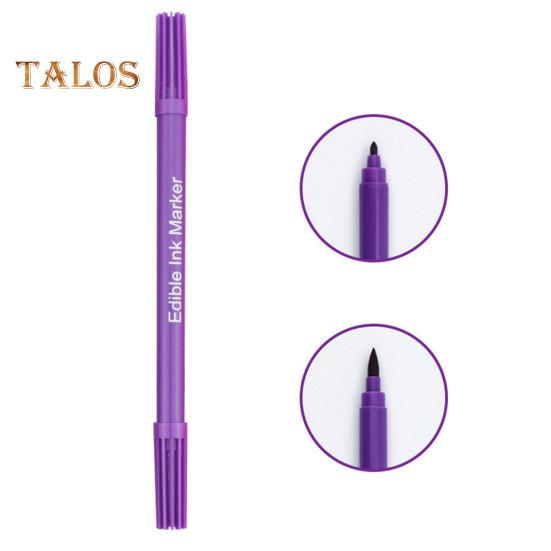 Ручка для выпечки, безопасный пищевой пластик, полезная ручка для рисования с толстым наконечником для дома