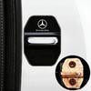 CRH1 Car Styling Car Door Lock Covers stikcer Case for Mercedes Benz New B/C/E Class A Class C200L GLC GLK CLA GLA Accessories