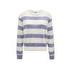 VEROMODA Women's Striped Lurex Knit Sweater
