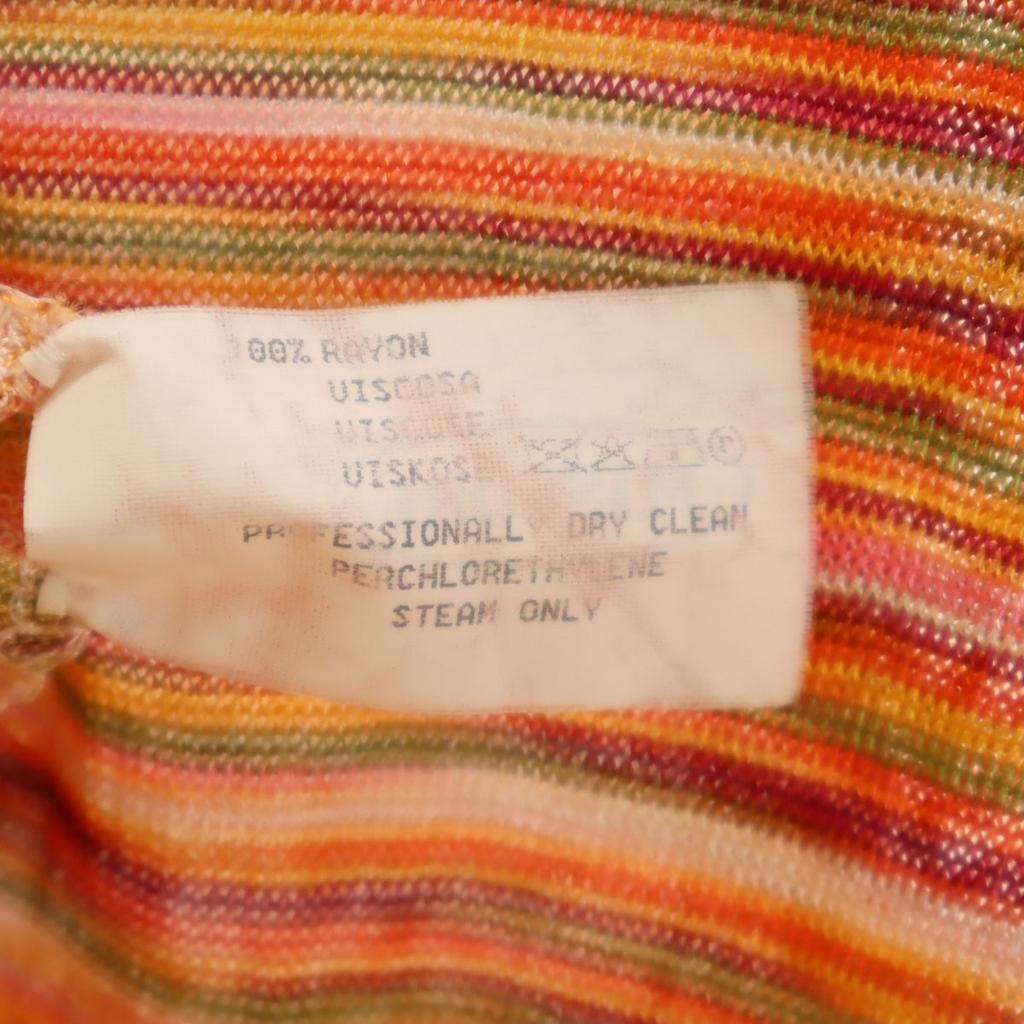 Missoni Сделано в Италии БоатерПаттерн Кардиган с длинным рукавом 40 Женский Б/У