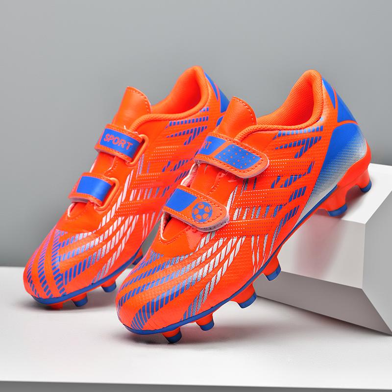 Детские футбольные бутсы для мальчиков Spike TF, профессиональная тренировочная обувь для мальчиков и девочек, нескользящая спортивная обувь для начальной школы