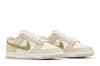 Women's Sneakers Nike Dunk Low Pale Ivory Oil Green (Women's)