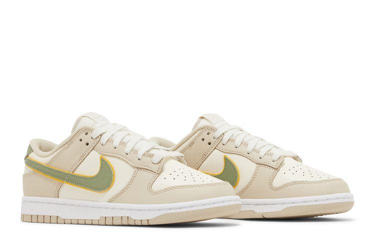 Women's Sneakers Nike Dunk Low Pale Ivory Oil Green (Women's)