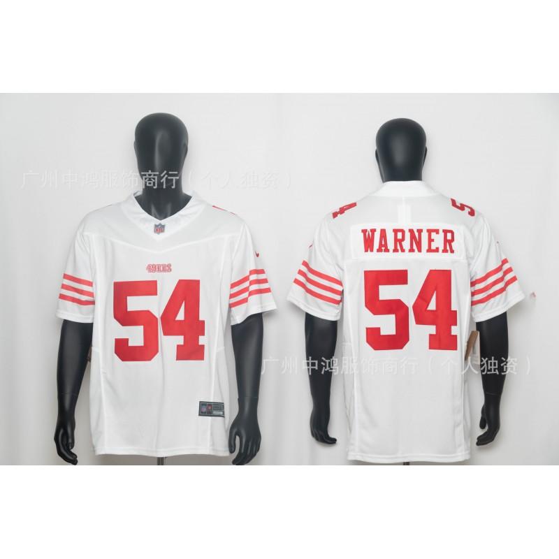 Mens San Francisco 49ers NFL Third Generation Rugby Jersey Embroidered Football Shirt