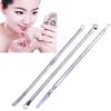 3 Pcs Double Ended Blackhead Comedone Blemish Acne Extractor Remover Tool Set