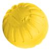 1 Pcs EVA Dog Ball Toy Pet Bite Resistant Chew Toys Pets Interactive Balls(yellow)