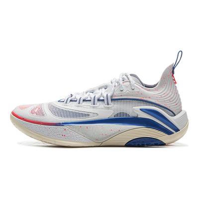 Баскетбольные кроссовки Li Ning Fang Wu Zhui Lie 1 Super Мужские кроссовки Стандартные-Белые ABFV007-1