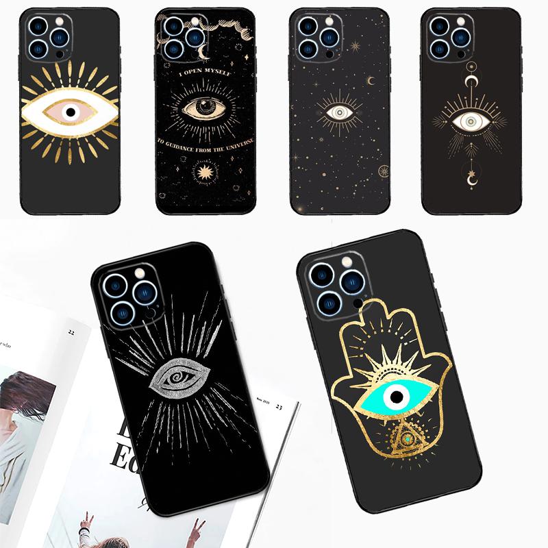 Чехол для телефона с защитой от сглаза и Хамсой для Samsung Galaxy S25 Ultra S20 S21 S22 S23 S24 Ultra Plus S9 S10 S25 FE