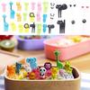 36Pcs  Animal Food Fruit Forks Decor Animal  Cartoon Toothpick Lunch