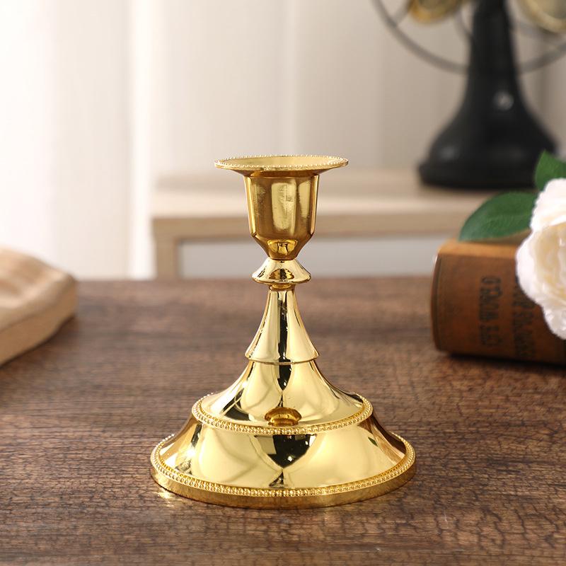 Железное искусство DIY Декоративные изделия ручной работы Подсвечник для гостиной Украшения для рабочего стола Атмосфера Уникальный металлический домашний декор для вечеринки