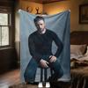 Chris Evans Soft Comfortable All Seasons blanket Sofa Office Naps blanket Outdoor Travel throw Perfect Gift