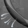 New Round Car Steering Wheel Cover For Toyota bZ7 BZ7 2025 2026 UltraThin Leather Anti Scratch Non-slip Interior Accessories