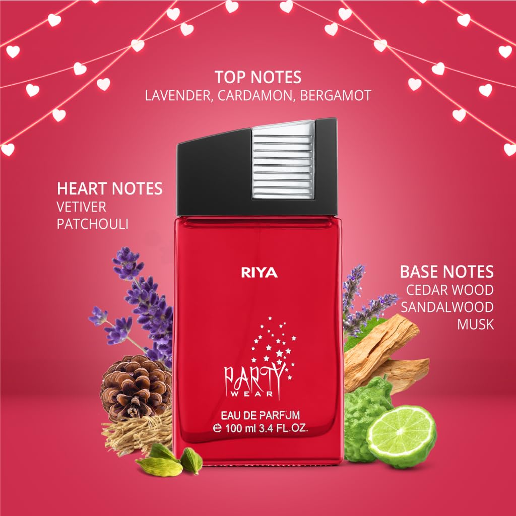 RIYA для мужчин и женщин Парфюмированная вода-спрей Цветочные цитрусовые древесные 100 мл Умеренный аромат Длительный аромат