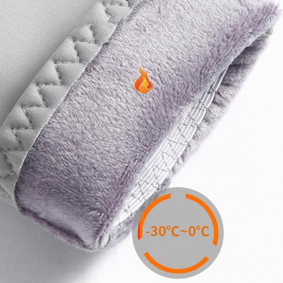 1 пара зимних перчаток для велоспорта, теплые, с сенсорным экраном, противоскользящие, ветрозащитные, водонепроницаемые, для холодной погоды, для мужчин и женщин, для езды на мотоцикле, катания на лыжах, с закрытыми пальцами