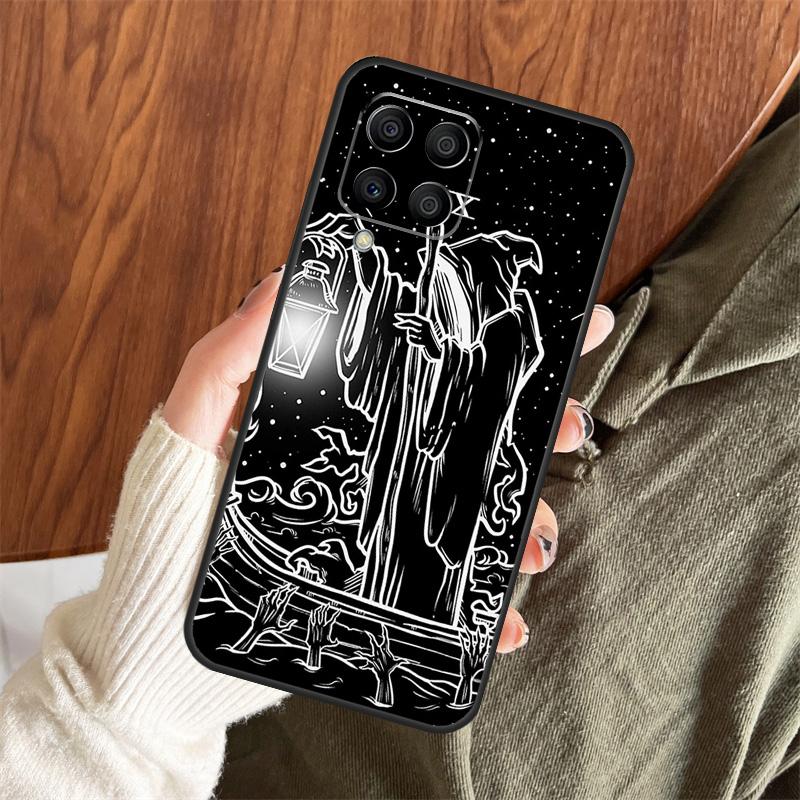 Карта Таро Отшельник Человек-Смертник Чехол Для Samsung Galaxy M11 M21 M31 M35 M12 M13 M14 M15 M16 M36 M56 M53 M32 M52 M55 M34 M54