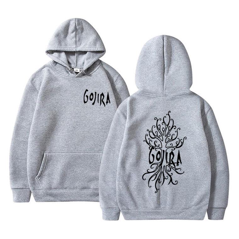 Французская Метал-группа Gojira The Link Alive Музыкальный Альбом Обложка Ткань Улица Худи Катание на Коньках Бег Толстовка Киберпанк Стиль