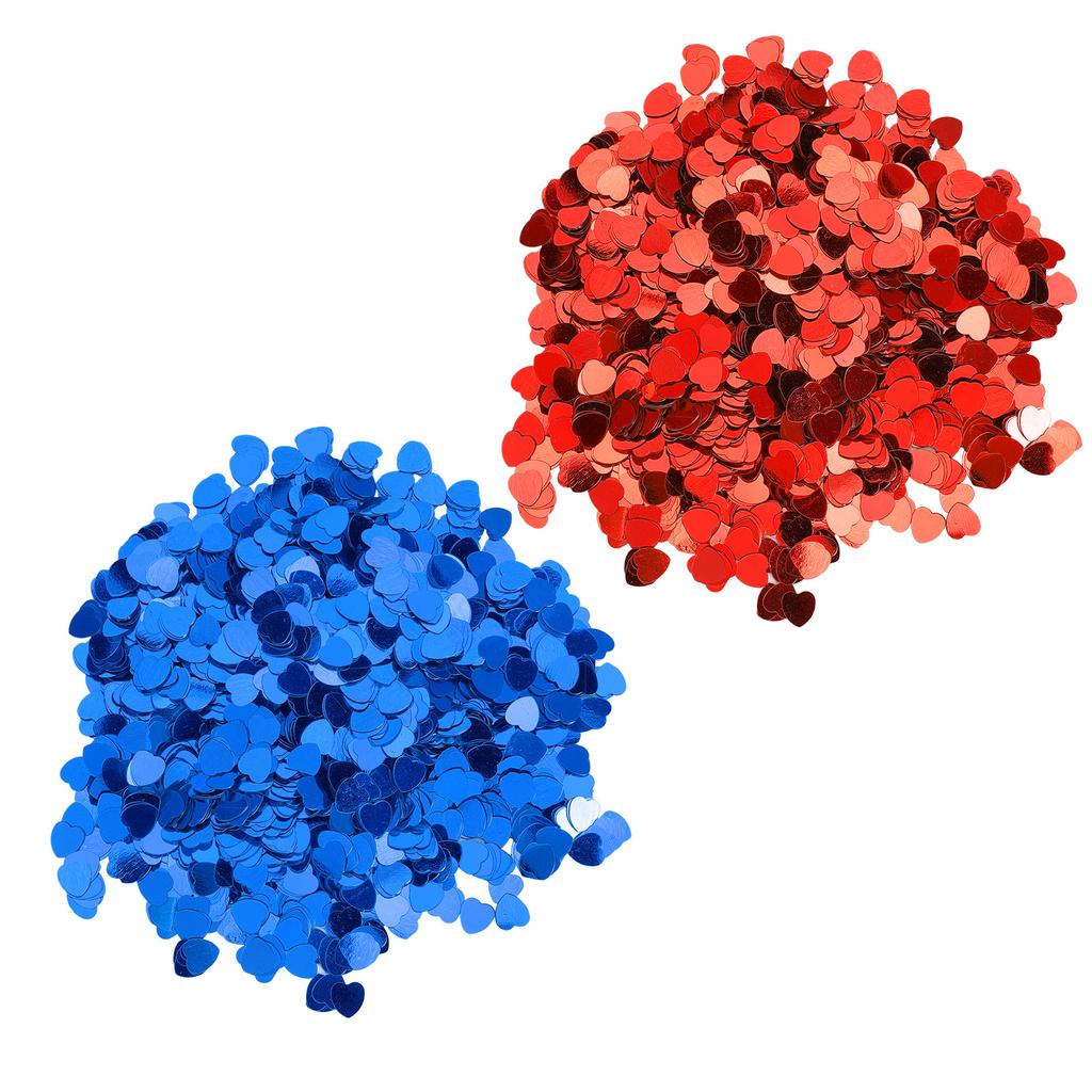 3000 шт., конфетти в форме сердца, свадебные украшения на день святого Валентина, блестки, посыпка, принадлежности для украшения