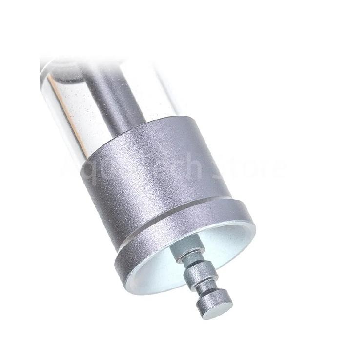 AQUAPRO F1/F2 Aluminum Fish Feeder - Precision Press-Type Food Dispenser for Small Aquarium Fish - Adjustable Portion Control