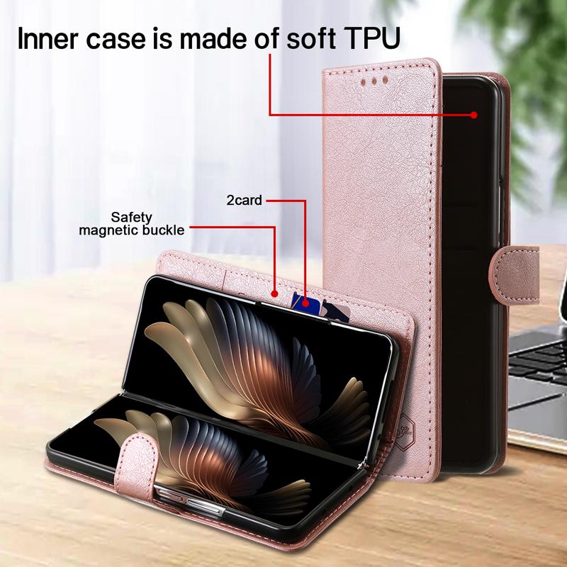 Кошелек Чехол для телефона Для Samsung Galaxy Z Fold7 Держатель для карт Подставка Ударопрочный Облачный Чехол из ПУ кожи Для Z Fold 6 5 3 4 Funda