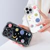 Cute Cartoon Pattern Cream Texture Casing Wavy Edge Soft Silicone Cover Phone Case for Vivo