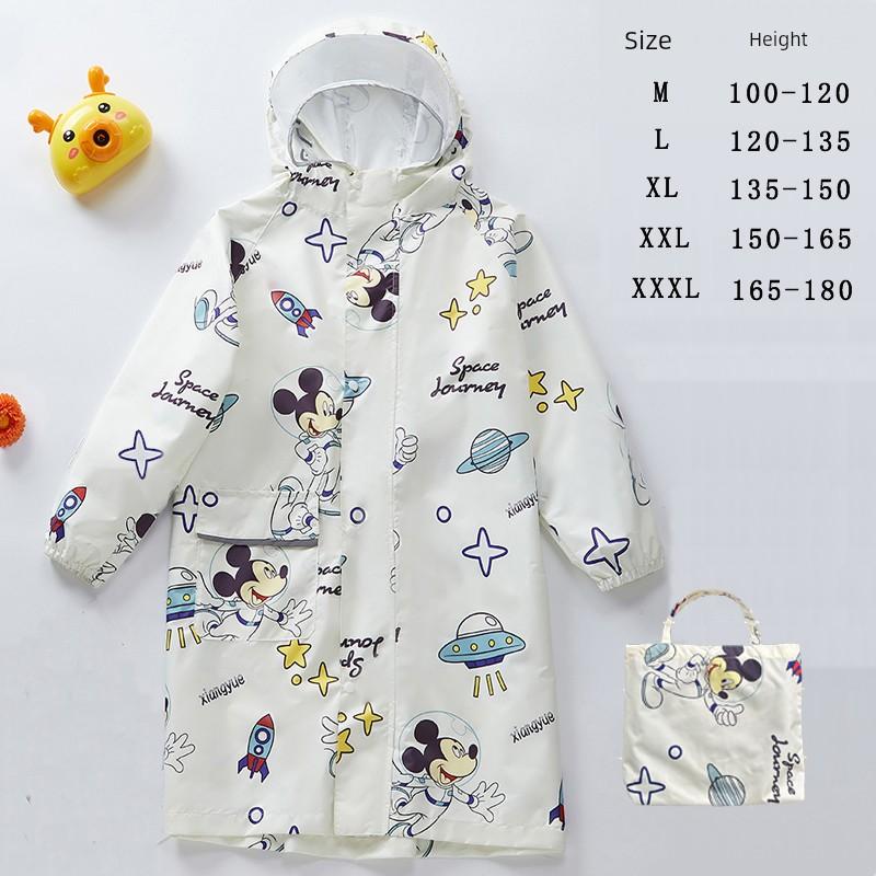 Children's Raincoat for Primary School Students, Special for First Grade Kindergarten, Boys and Girls, Quick-Drying, Lightweight, Can Carry a School