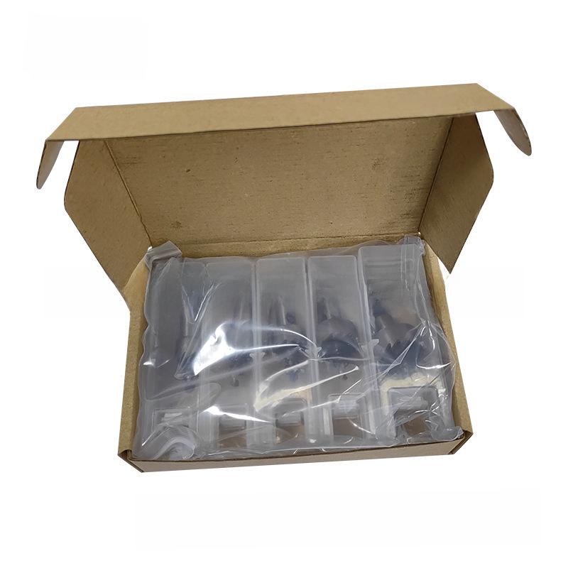 Набор пилообразных сверл из быстрорежущей стали с титановым покрытием, натуральный цвет, для алюминия и железа, 16–30 мм.