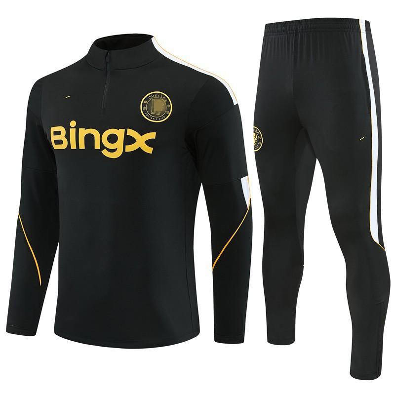 Kids Football Training Set Long Sleeve Sportswear Boys Girls Youth