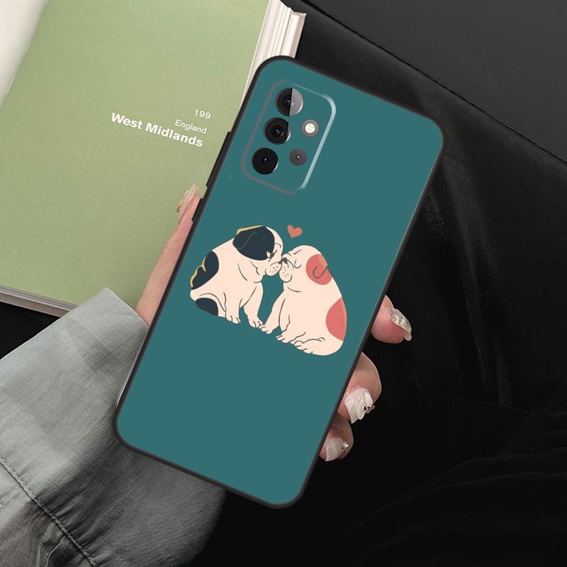 English Bulldog For Samsung Galaxy A05 A06 A36 A26 A16 A54 A34 A14 A22 A32 A52 A55 A35 A15 A53 A13 A56 Case