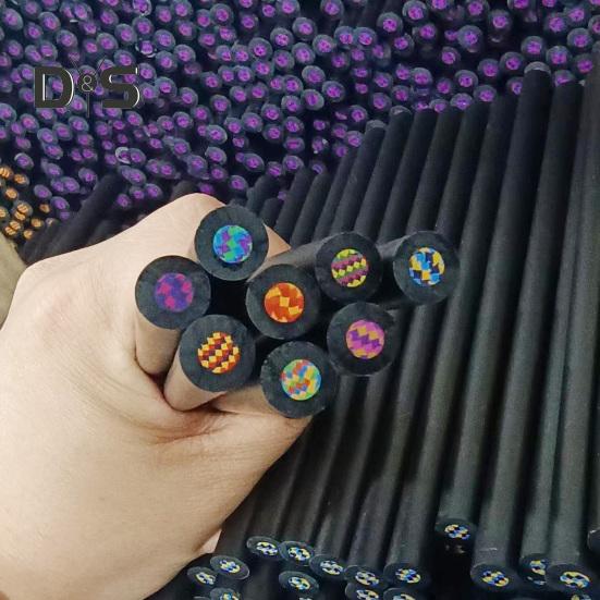 Набор из 8/12 градиентных радужных карандашей для детей и взрослых, гигантские цветные карандаши для рисования, раскрашивания, карандаши для рисования, художественные школьные принадлежности