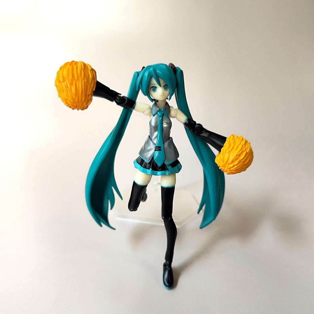 В наличии: Хатсунэ Мику Figma014 Подвижная фигурка с функцией смены лица и коробкой.