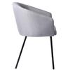 TORE- swivel bar stool, beige fabric, 65