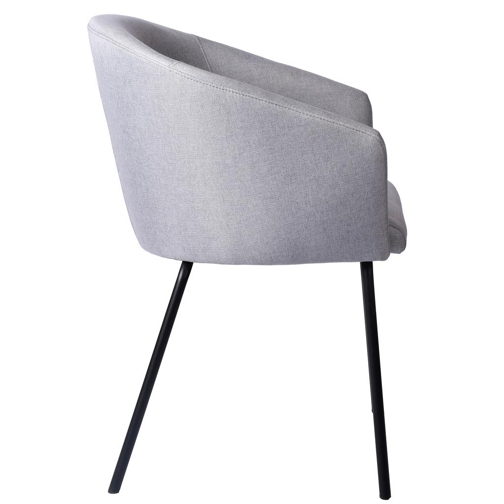 TORE- swivel bar stool, beige fabric, 65