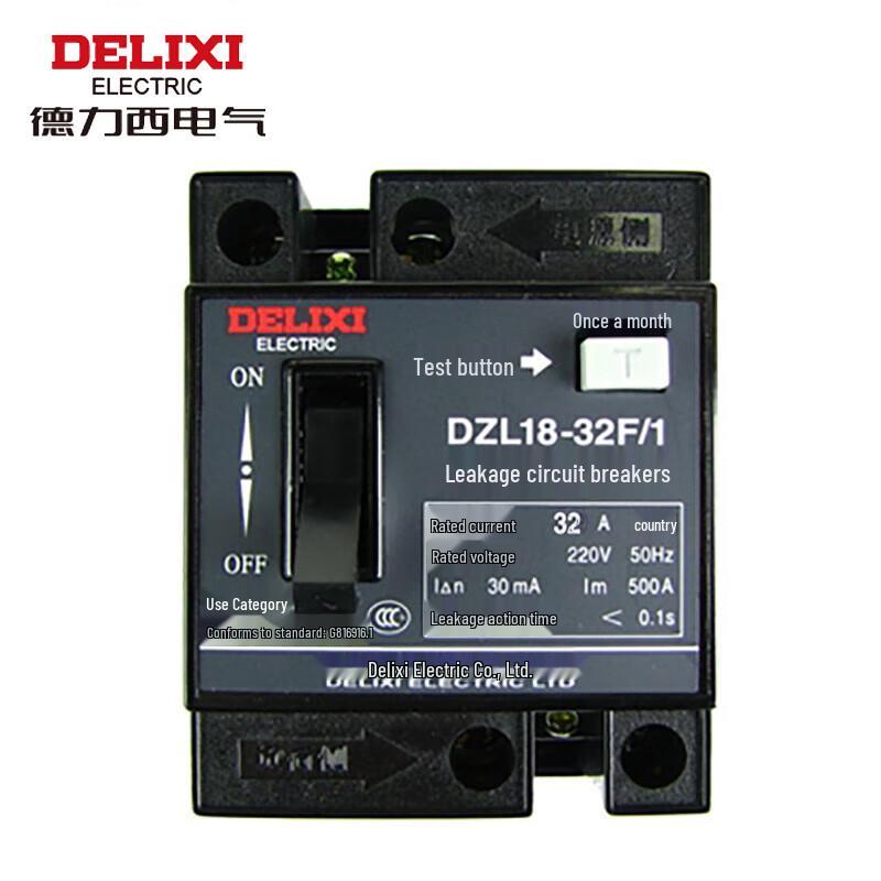 Delixi Electric Leakage Protection Molded Case Circuit Breaker