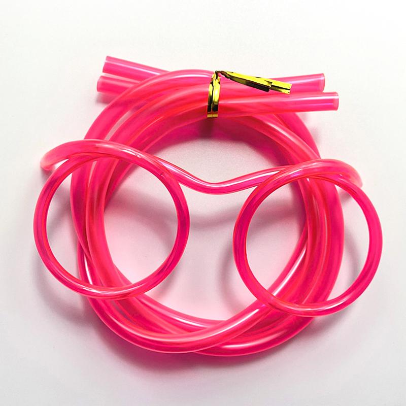 Креативные забавные соломенные стаканы, гибкая трубка для питья, новинка, развлекательные аксессуары для праздника, дня рождения, вечеринки, Хэллоуина, подарков