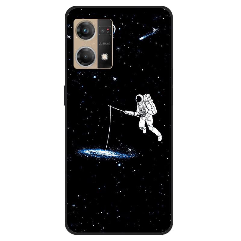 Чехол для Oppo Reno7 4G CPH2363 Ударопрочный Мягкий силикон ТПУ Задняя крышка Для Oppo F21 Pro F21Pro Чехлы для телефонов для Reno 7 4G Милый