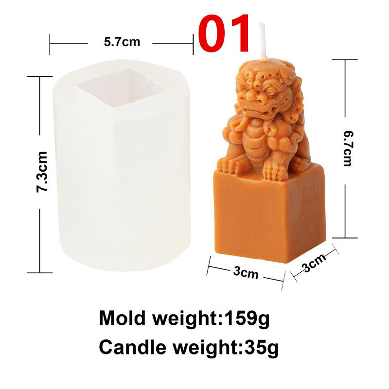3D Maitreya Buddha Candle Silicone Mold DIY Buddha Statue Resin Gypsum Concrete Mold Mould Home Garden Decorations Craft Mold