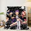 Kpop cartoon Blanket Flannel Blanket for bed, sofa, Camping, Hiking, Picnic Essentials, gift for family Fan gifts