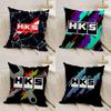 Крутая наволочка H_Hks Custom, шелковистый короткий плюш, двусторонняя печать, для дивана, все сезоны, декор дома, подарок