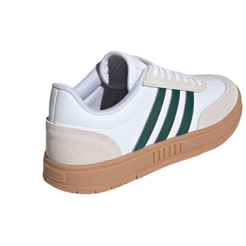 adidas Низкие кроссовки Neo Gradas Удобные Универсальные Классические Тренд Амортизирующие Прочные Низкий верх Обувь для скейтборда Унисекс кроссовки Белый Зеленый IE9043