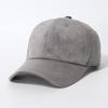 Кепка с козырьком Утолщенная Повседневная Шляпа Модная Весенняя Бархатная Универсальная Бейсболка