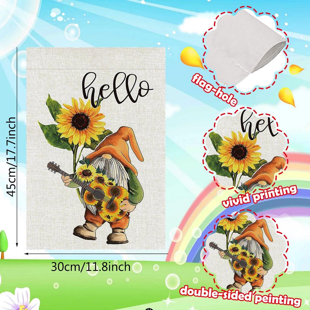 Весенний фестиваль пчел Счастливый праздник Украшение Баннер Сад Флаг